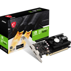 MSI GeForce GT 1030 4GD4 Low Profile OC Video Card