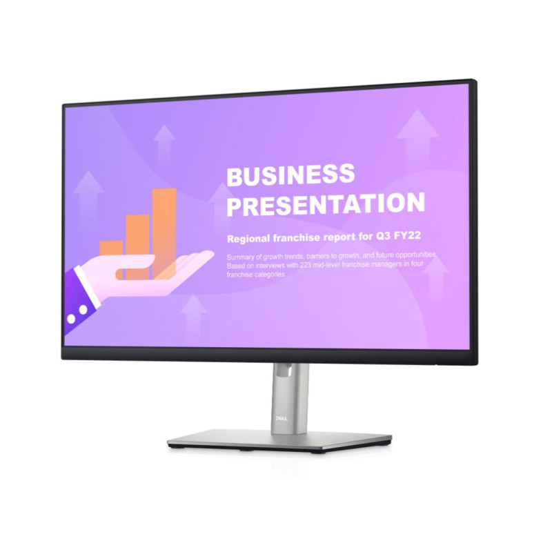 (Ex-Demo) Dell P2422HE 23.8" FHD IPS USB-C Height Adjustable Monitor