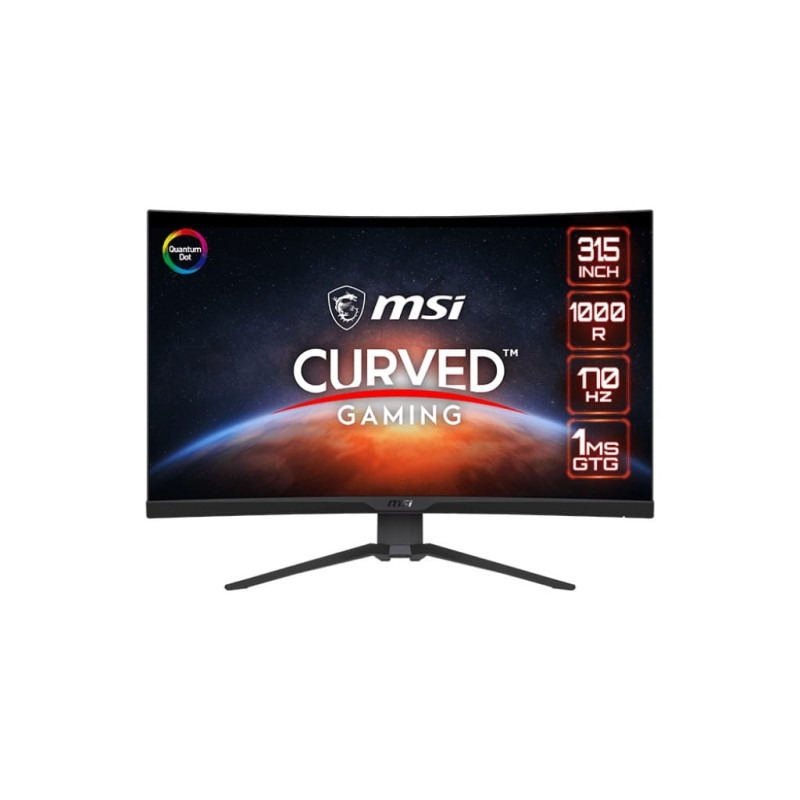MSI MAG 325CQRF QD 31.5" 1ms 170Hz Curved Gaming Monitor