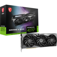 MSI GeForce RTX 4070 Ti GAMING X Slim 12GB Graphics Card