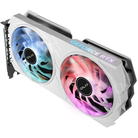 Galax GeForce RTX 4060 Ti EX White 8GB Graphics Card