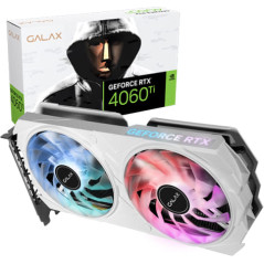 Galax GeForce RTX 4060 Ti EX White 8GB Graphics Card