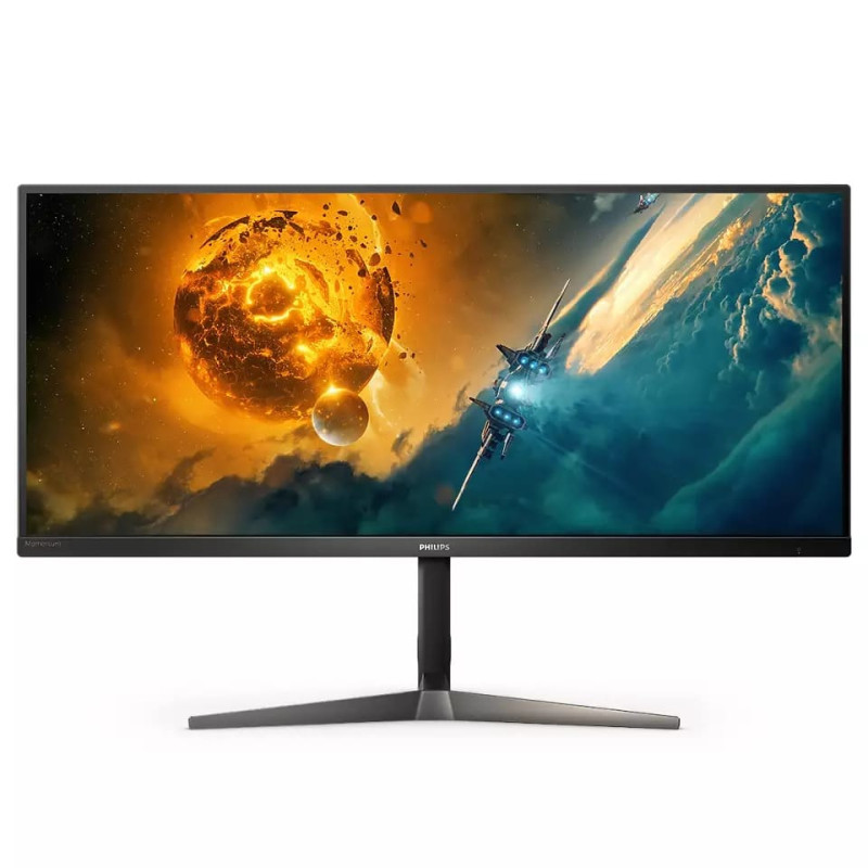 (Open Box) Philips 345M2RL 34" WQHD 144Hz 1ms FreeSync Premium Gaming Monitor