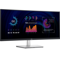 Dell P3424WE 34" WQHD IPS USB-C Height Adjustable Curved Monitor