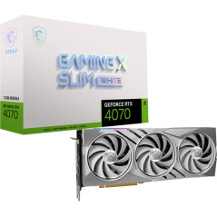 MSI GeForce RTX 4070 GAMING X Slim White 12GB Graphic Card