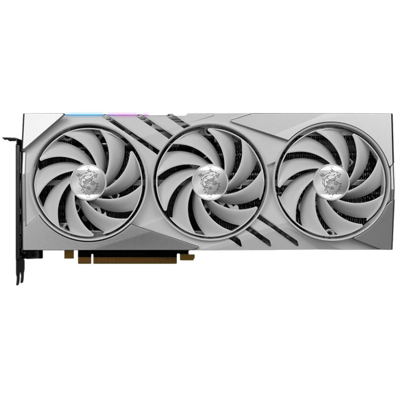 MSI GeForce RTX 4070 TI GAMING X Slim White 12GB Graphics Card