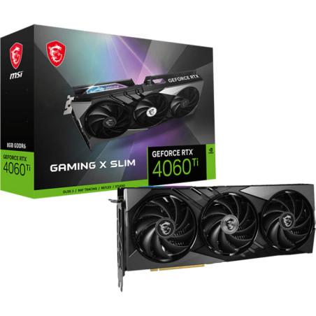 MSI GeForce RTX 4060 TI Gaming X Slim 8G Graphic Card