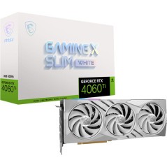 MSI GeForce RTX 4060 TI Gaming X Slim White 8G Graphic Card
