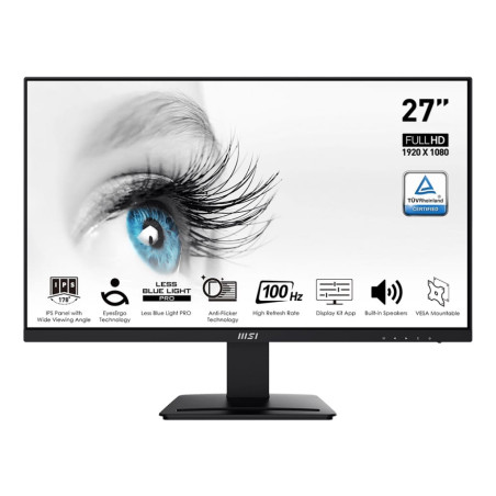 MSI PRO MP273A 27" FHD IPS 1ms 100Hz Business Monitor