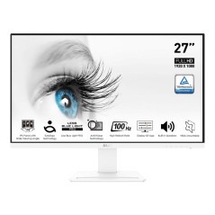 MSI Pro MP273AW 27" FHD IPS 1ms 100Hz Business Monitor - White