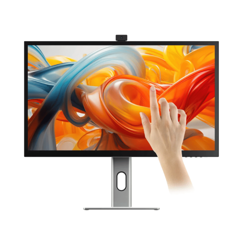 Alogic Clarity Pro Touch 27" UHD 4K Monitor with 65W PD, Webcam and Touchscreen