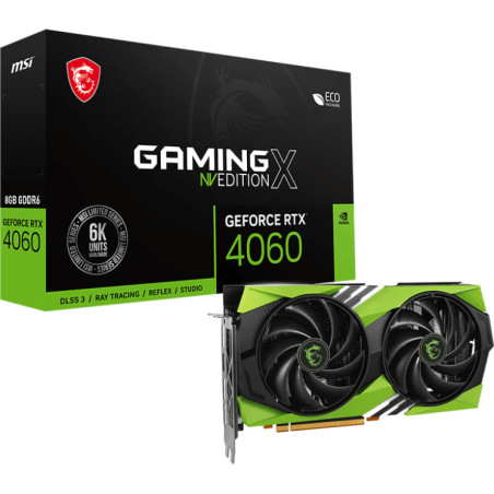 MSI GeForce RTX 4060 GAMING X NV EDITION 8G Graphic Card