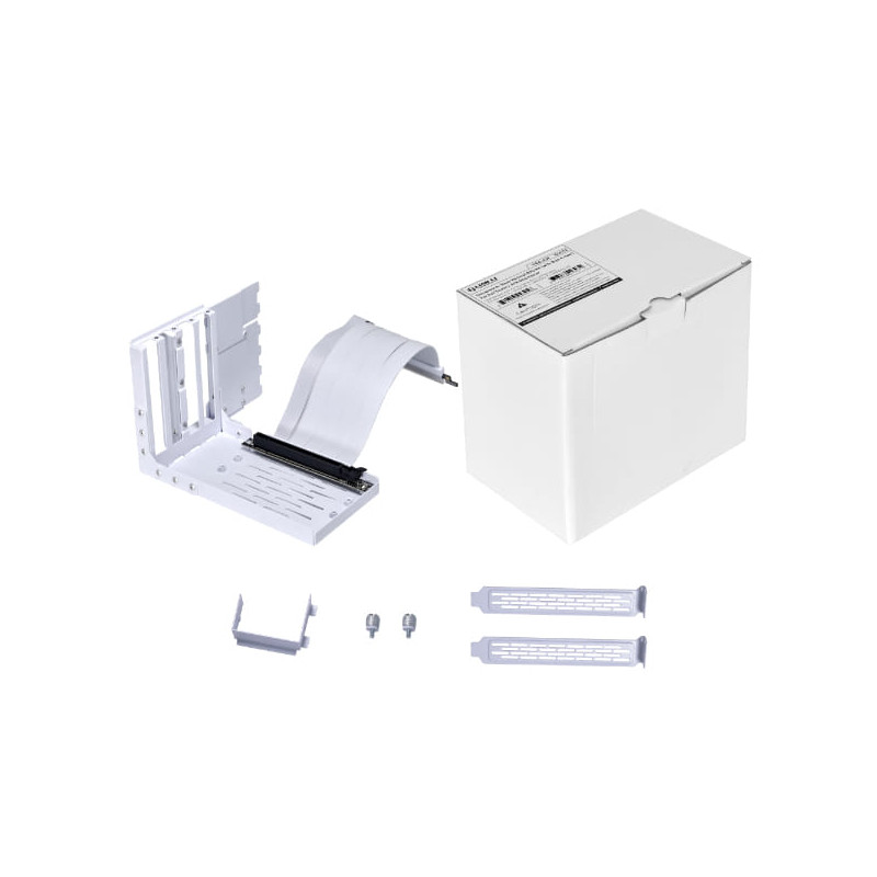 Lian Li Universal 4-Slots Vertical GPU Kit - White