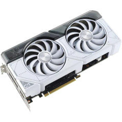 Asus GeForce Dual RTX 4070 12G Graphics Card - White