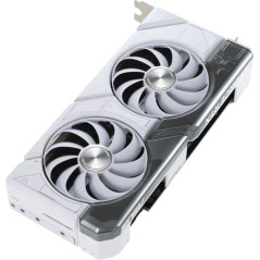Asus GeForce Dual RTX 4070 12G Graphics Card - White
