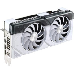 Asus GeForce Dual RTX 4070 12G Graphics Card - White
