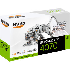 INNO3D GeForce RTX 4070 TWIN X2 OC White 12GB Graphic Card