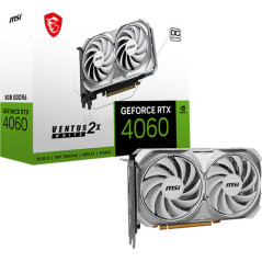 MSI GeForce RTX 4060 VENTUS 2X WHITE 8G OC VTS Graphic Card