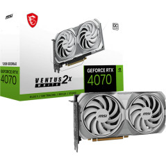 MSI GeForce RTX 4070 VENTUS 2X WHITE 12G OC Graphic Card