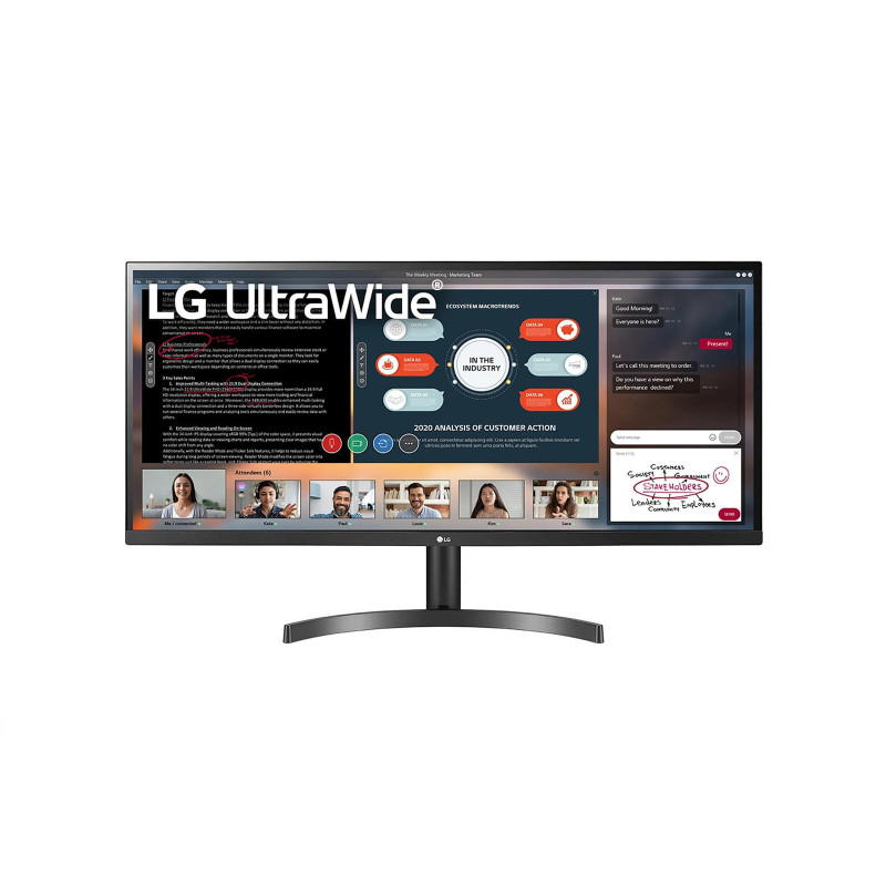 LG 34WL50S-B 34" FHD Ultrawide IPS HDR10 FreeSync Monitor