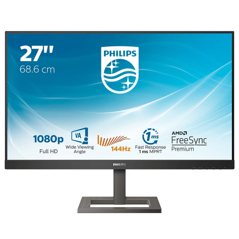 (Ex-Demo) Philips 272E1GAEZ 27" FHD 165Hz Height Adjustable Monitor