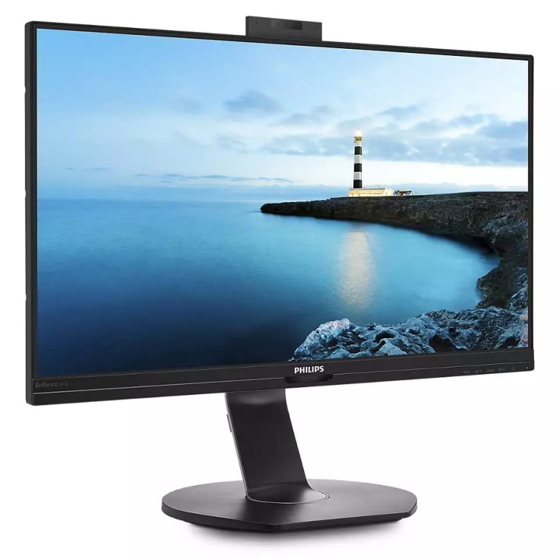 (Ex-Demo) Philips 241B7QUBHEB 24" FHD IPS USB-C Dock Webcam Monitor