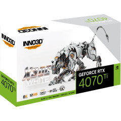 INNO3D GeForce RTX 4070 Ti OC X3 12GB GDDR6X Graphics Card - White