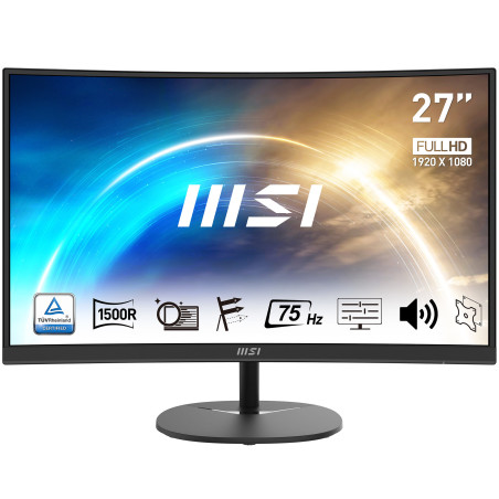MSI PRO MP271CA 27" FHD 1ms 75Hz Curved Monitor