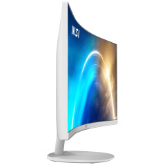 MSI PRO MP341CQW 34" UWQHD 100Hz Curved Monitor - White