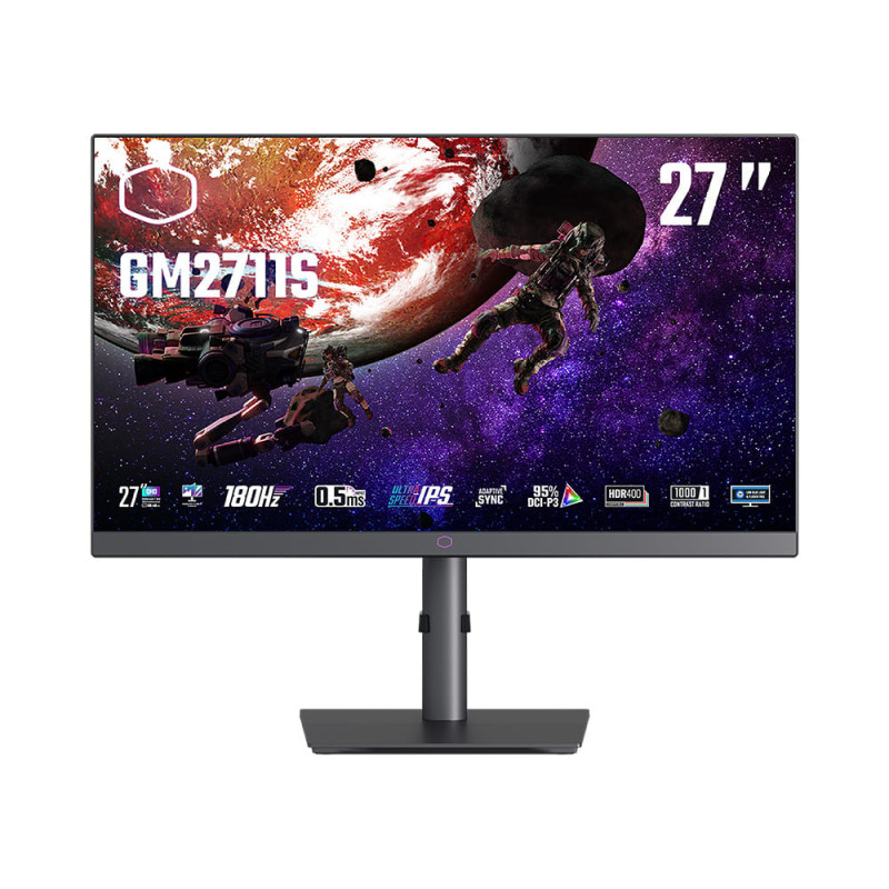 Cooler Master GM2711S 27" QHD 2K IPS 180Hz 0.5ms Gaming Monitor