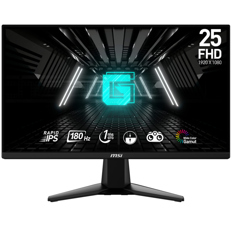 MSI G255F 24.5" FHD Rapid IPS 1ms 180Hz Anti-Glare Monitor