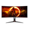 AOC CU34G2XP 34" 180Hz WQHD 1ms Curved VA Gaming Monitor