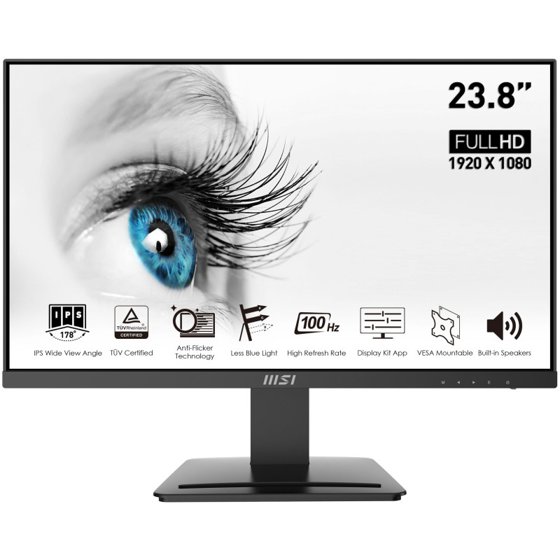 MSI Pro MP243X 23.8" FHD IPS 1ms 100Hz Monitor