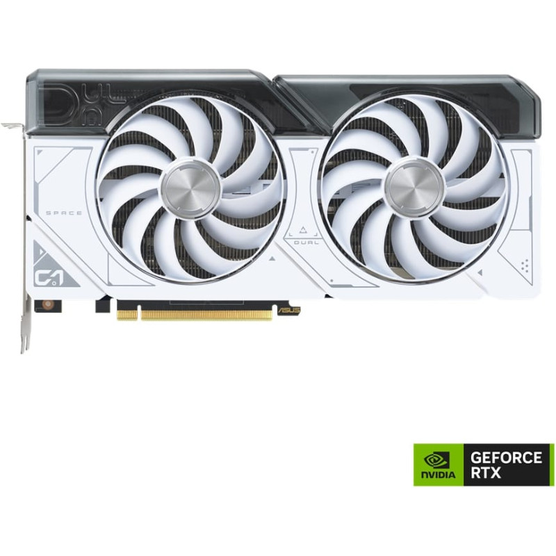 Asus Dual GeForce RTX 4070 Super OC 12G Graphics Card - White