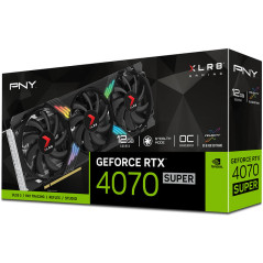 PNY GeForce RTX 4070 Super 12GB XLR8 VERTO EPIC-X RGB OC Graphics Card