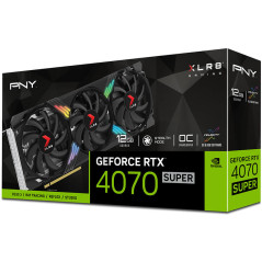 PNY GeForce RTX 4070 Super 12GB XLR8 VERTO EPIC-X RGB OC Graphics Card