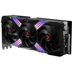 PNY GeForce RTX 4070 Ti SUPER 16GB XLR8 VERTO EPIC-X ARGB Overclocked DLSS 3 Triple Fan Graphics Card
