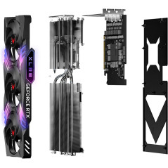 PNY GeForce RTX 4070 Ti SUPER 16GB XLR8 VERTO EPIC-X ARGB Overclocked DLSS 3 Triple Fan Graphics Card