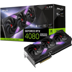 PNY GeForce RTX 4080 SUPER 16GB XLR8 Gaming VERTO EPIC-X RGB Overclocked Graphics Card