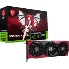 MSI GeForce RTX 4070 SUPER 12G GAMING X SLIM MLG Graphics Card