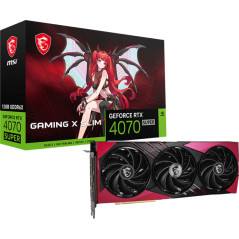MSI GeForce RTX 4070 SUPER 12G GAMING X SLIM MLG Graphics Card