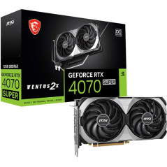 MSI GeForce RTX 4070 SUPER 12G VENTUS 2X OC Graphics Card