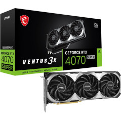 MSI GeForce RTX 4070 SUPER 12G VENTUS 3X OC Graphics Card