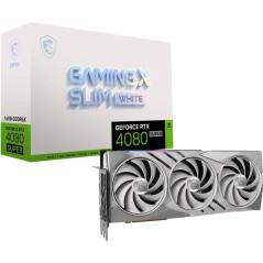MSI GeForce RTX 4080 SUPER 16GB GAMING X SLIM WHITE Graphics Card