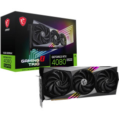 MSI GeForce RTX 4080 SUPER 16GB GAMING X TRIO Graphics Card