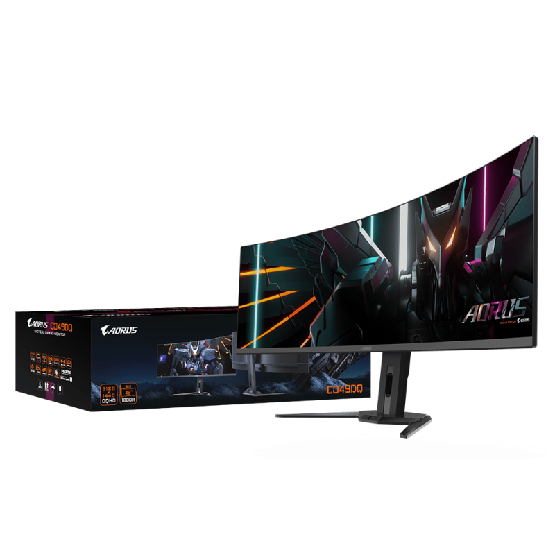 Gigabyte CO49DQ 49" DQHD 144Hz, 0.03ms Gaming Monitor
