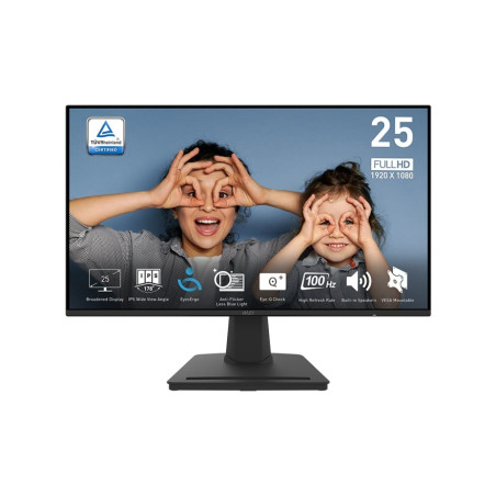 MSI PRO MP252 24.5" FHD IPS 1ms 100Hz Eye Care Monitor