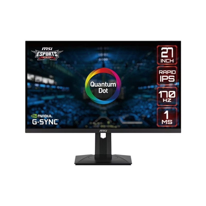 (Refurbished) MSI G274QPF-QD 27" WQHD IPS 1ms 170Hz GSync Monitor