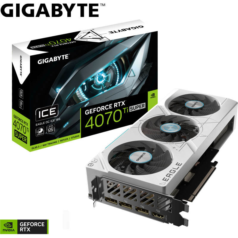 Gigabyte GeForce RTX 4070 Ti Super Eagle OC ICE 16G Graphic Card