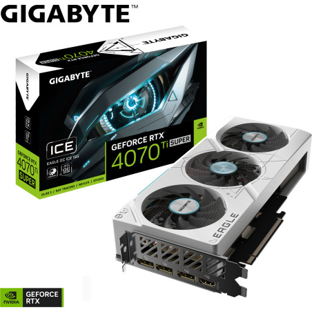 Gigabyte GeForce RTX 4070 Ti Super Eagle OC ICE 16G Graphic Card